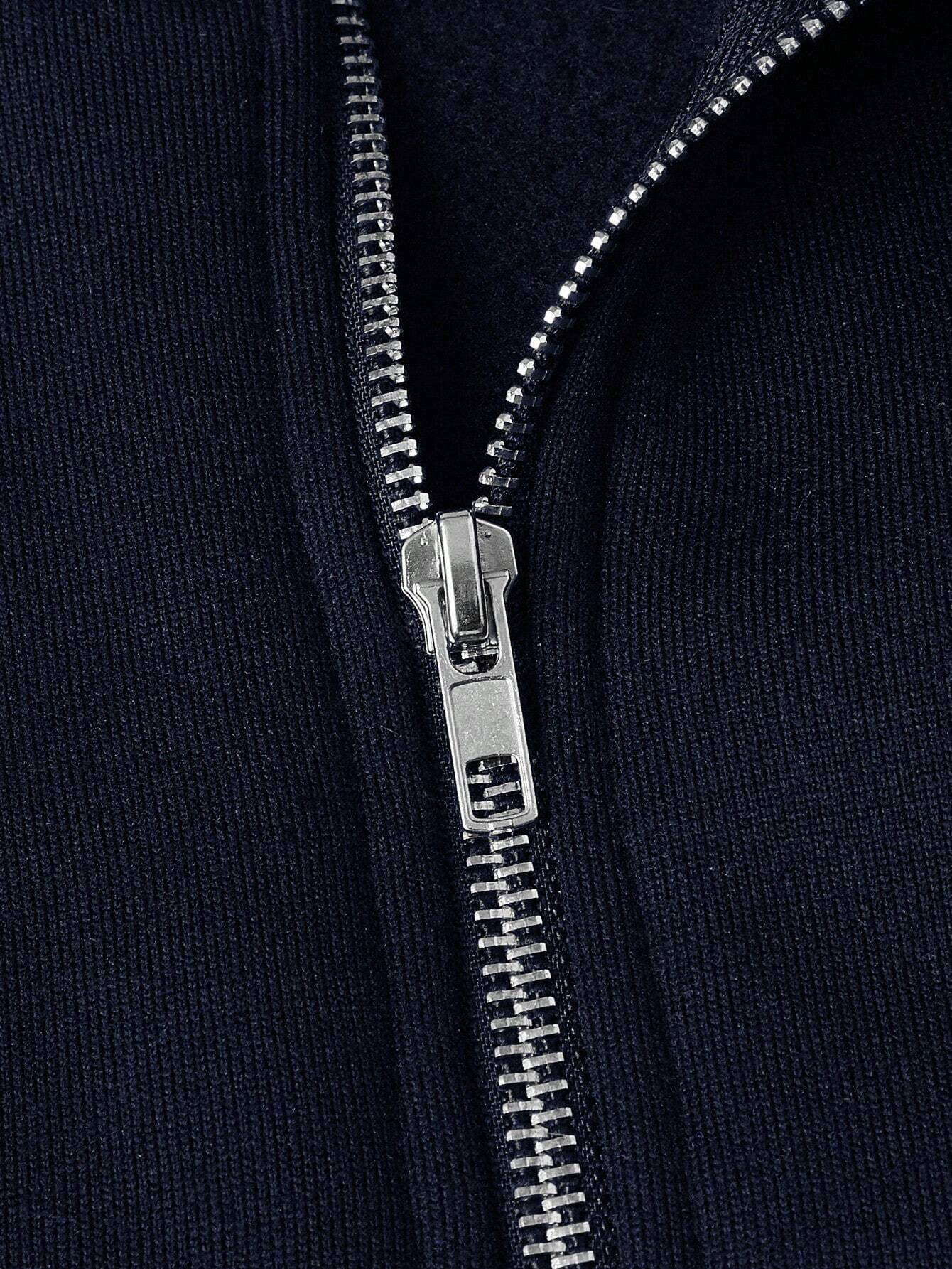 van Dann | Zip-up met halve rits