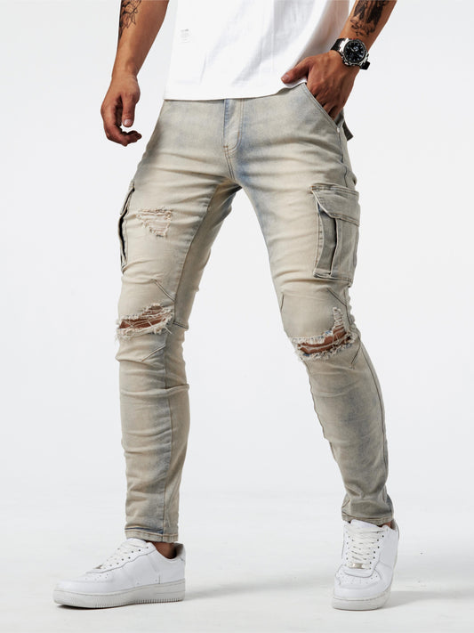 van Dann | Slim Fit Cargo Jeans