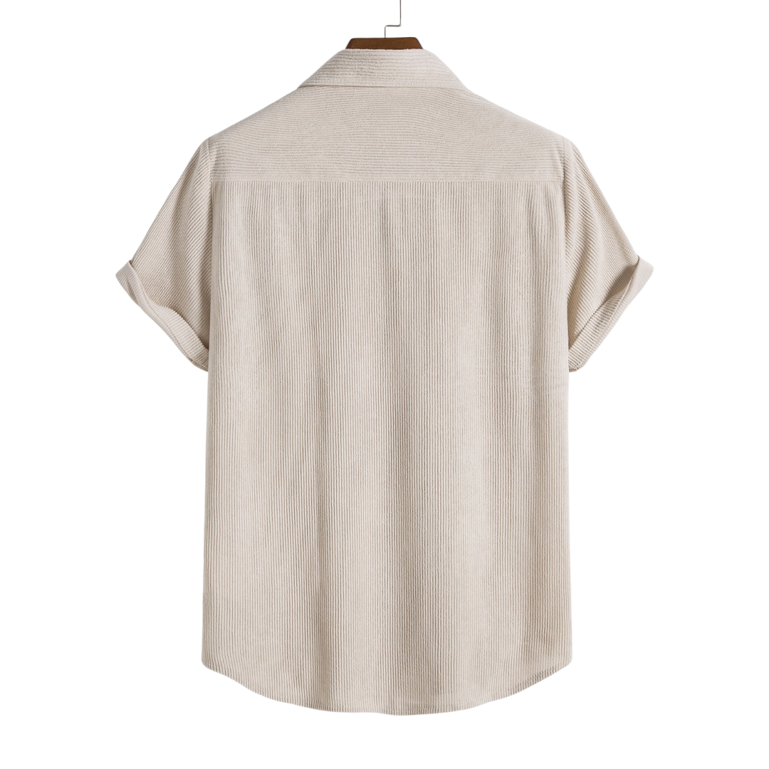 Overhemd met Knopen en Korte Mouwen