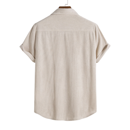 Overhemd met Knopen en Korte Mouwen