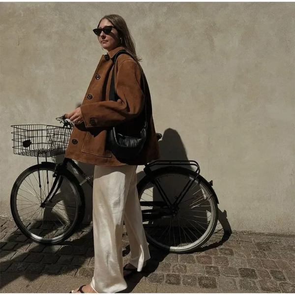 Van Dann | Suede Statement Coat