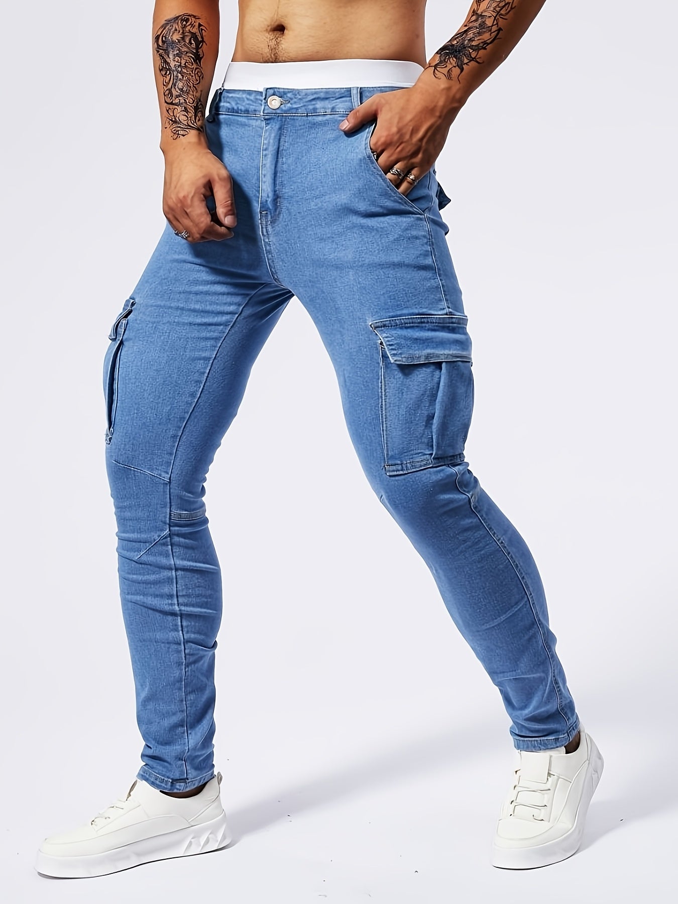 van Dann | Slim Fit Cargo Jeans
