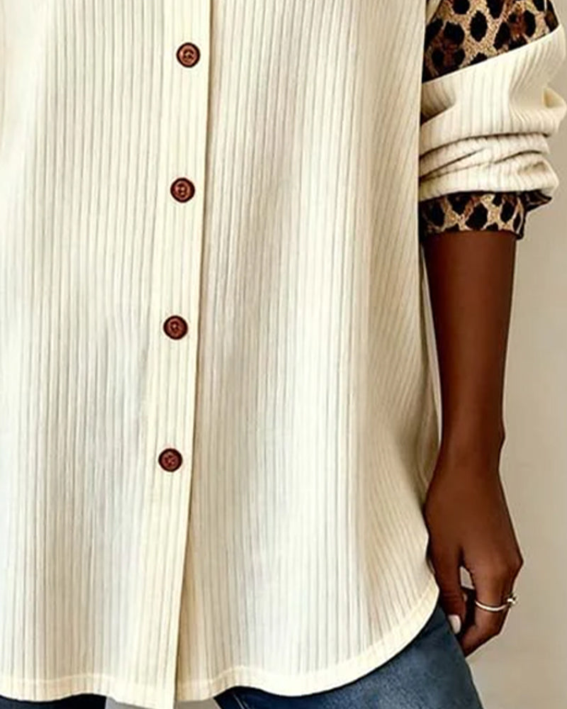 Van Dann | Overhemd met luipaardprint