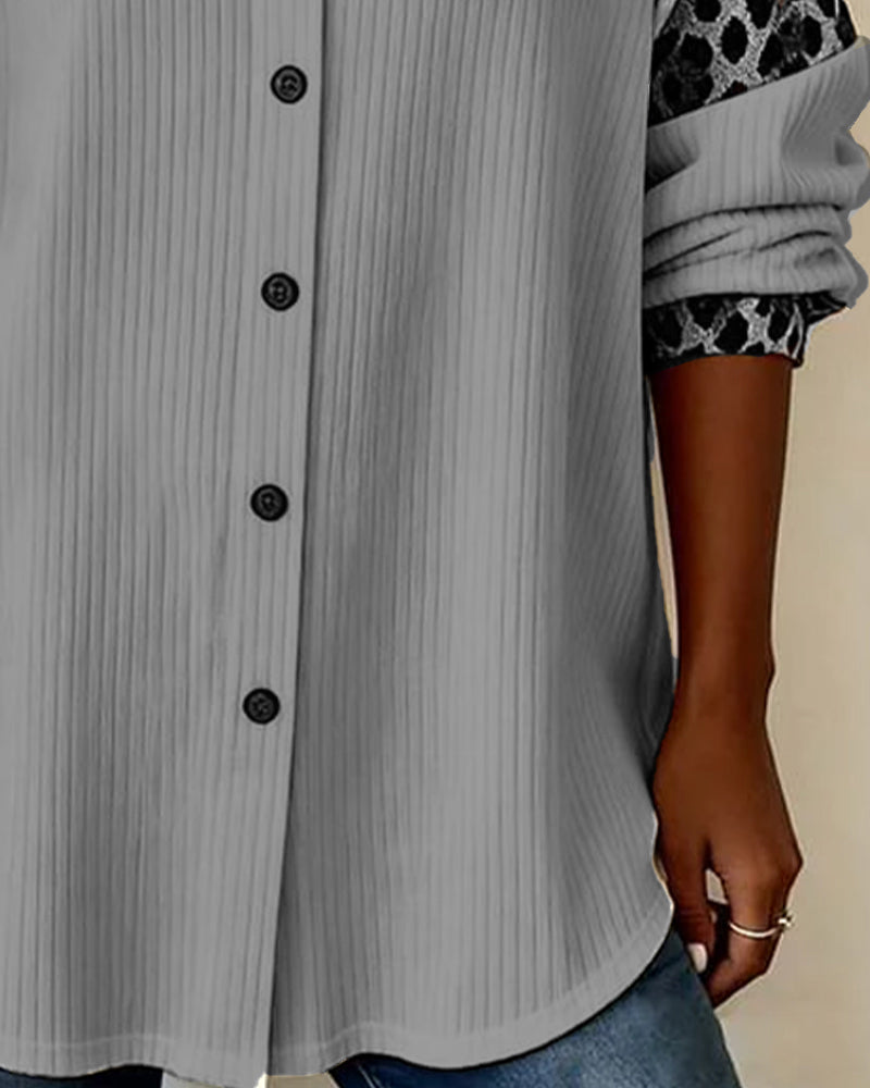 Van Dann | Overhemd met luipaardprint