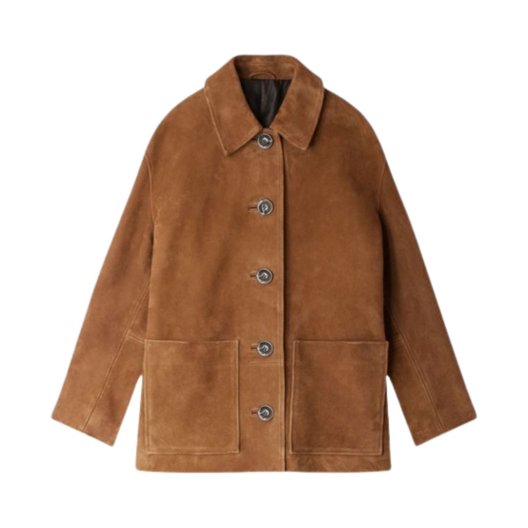 Van Dann | Suede Statement Coat