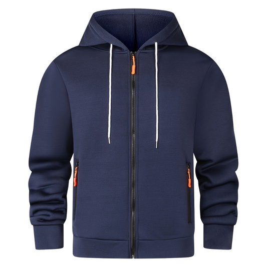 Casual fleece trui voor heren
