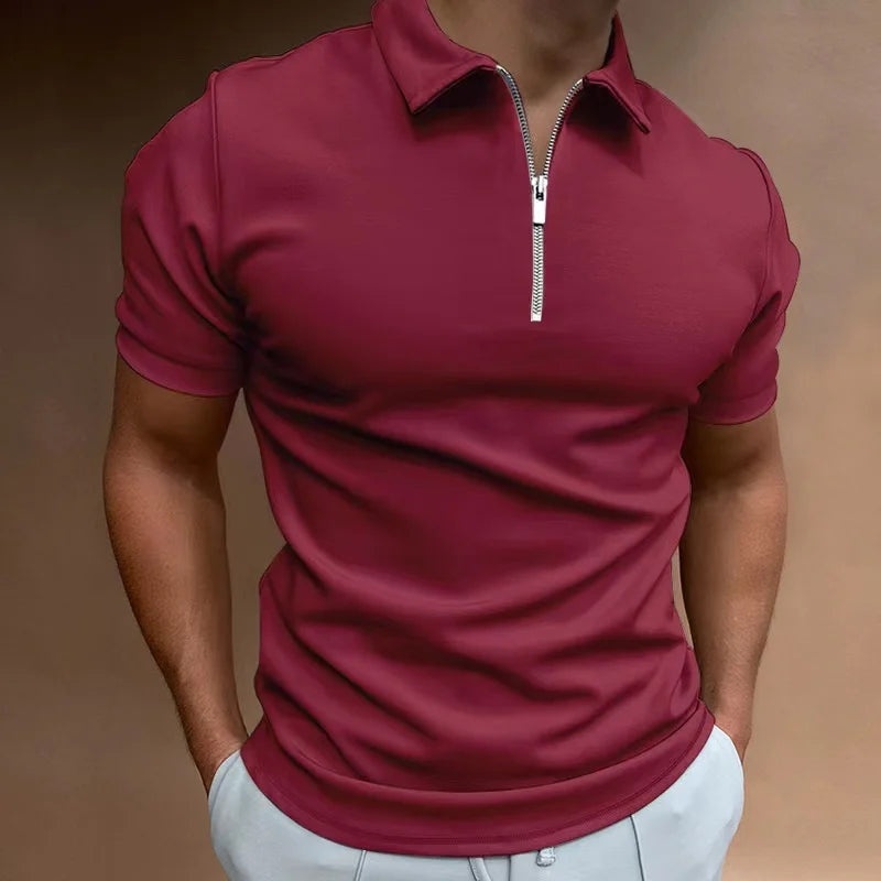 van Dann | Klassieke Rits Polo Shirt 2+1 Gratis