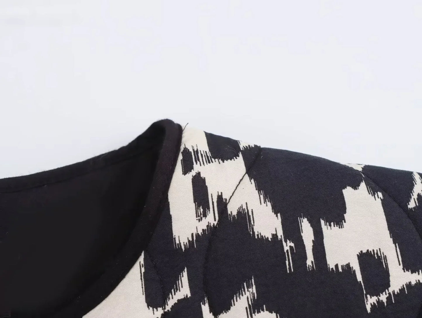 Van Dann | Modieuze Bedrukte Herfst Jas