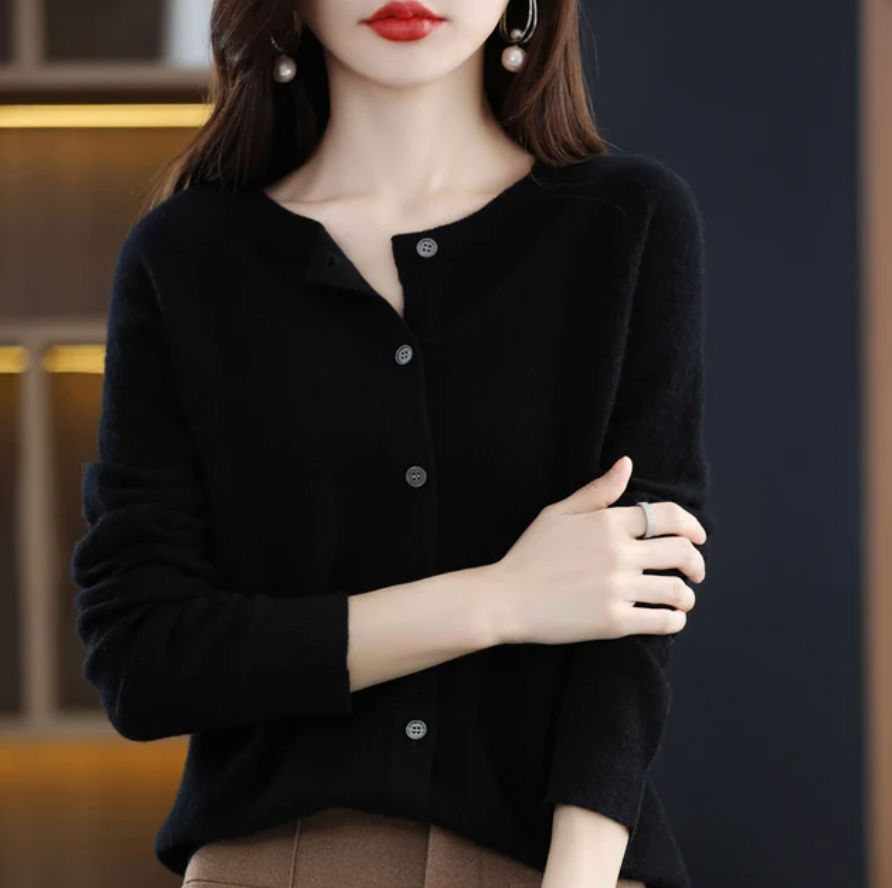 Van Dann | Elegante Knoopjes Cardigan